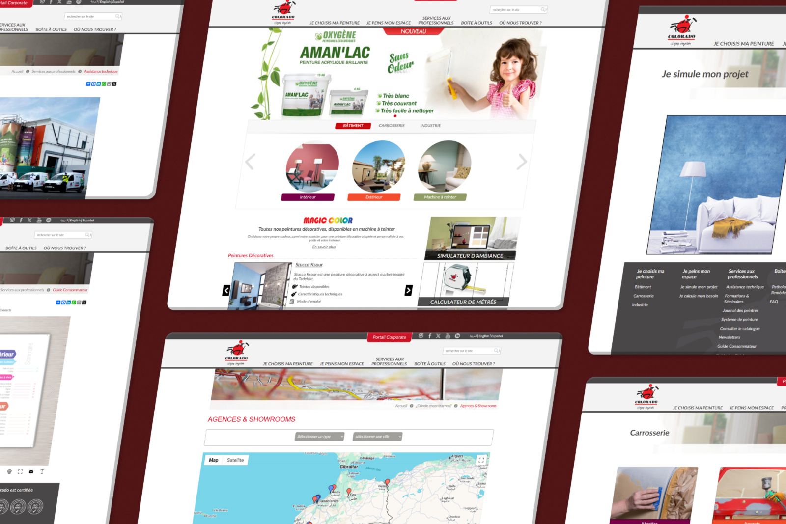 Screenshot of the site Colorado, preview 3