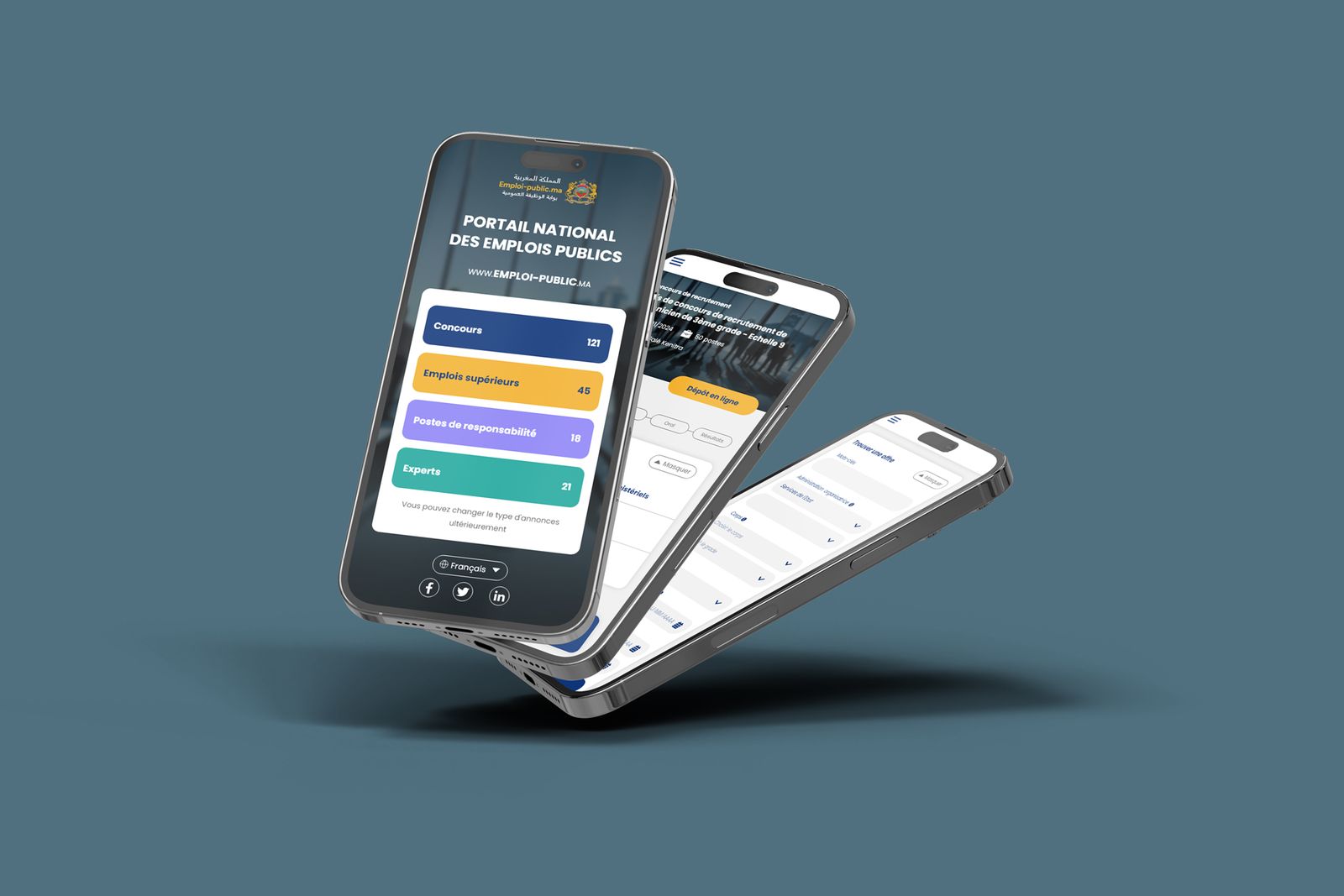 Capture d’écran de l'application Emploi Public (mobile), preview 2