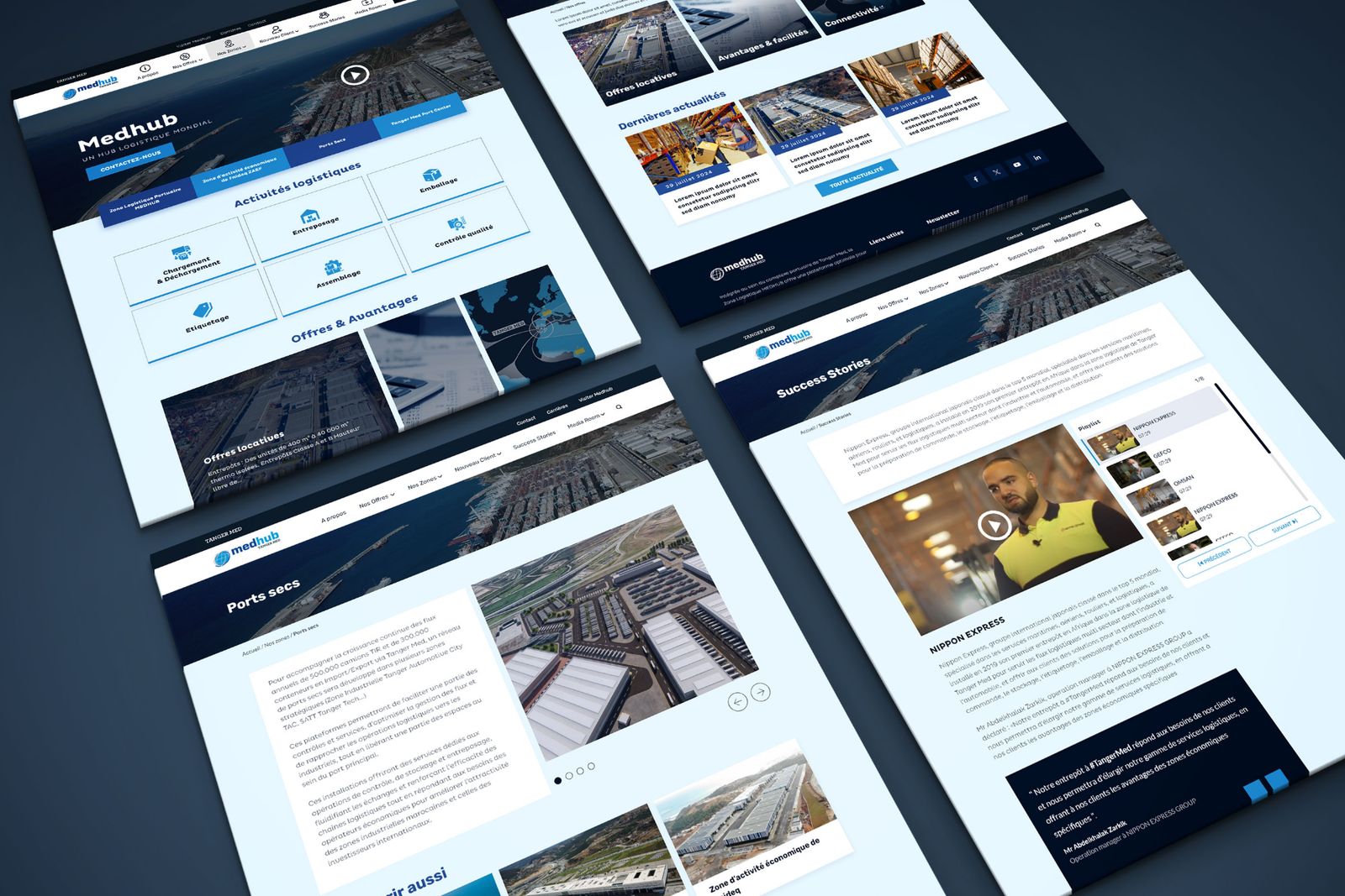 Screenshot of the site Medhub, preview 4
