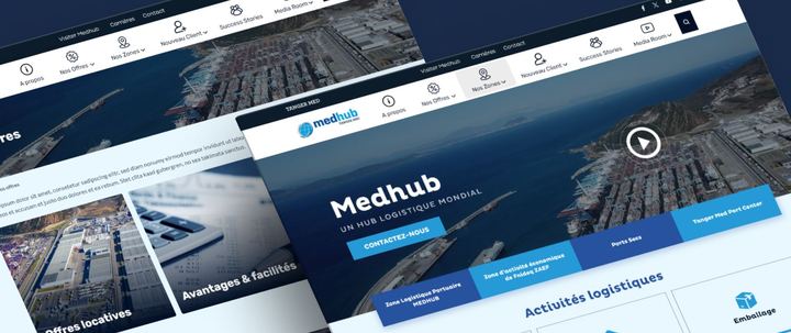 Screenshot of the site Medhub